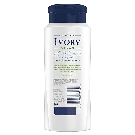 Ivory Clean Aloe Body Wash 21 oz Packaging may Vary