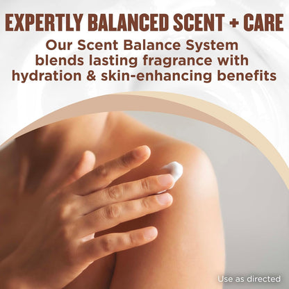 Gold Bond Softening Cashmere Cream Body Lotion, Vanilla Dream Scent, 24-Hour Hydration with Shea Butter and Cocoa Butter, 14 oz.