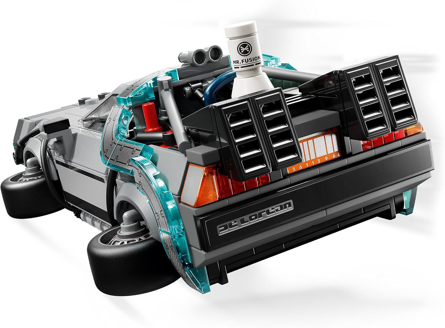 LEGO Speed Champions Time Machine from Back to The Future Building Toy for Kids - Pretend Play & Display Car Toy W/ 2 Build Modes for Boys & Girls, Ages 9+ - Gift for Birthdays - 77256