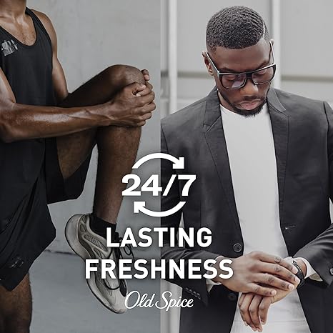 Old Spice Aluminum Free Deodorant for Men, 24/7 Odor Protection, 24/7 Freshness & Lasting Scent, Trailblazer with Amber Scent, 3.0 oz (Pack of 3)