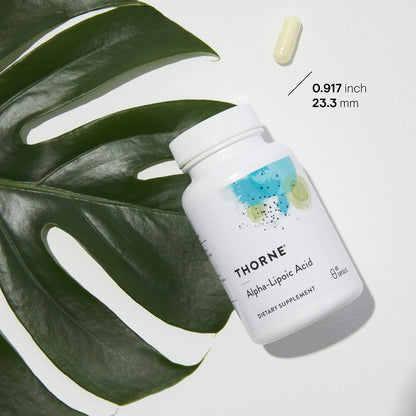 THORNE - Antioxidant Nerve Support Duo - Alpha-Lipoic Acid & Acetyl-L-Carnitine Bundle - 60 Servings