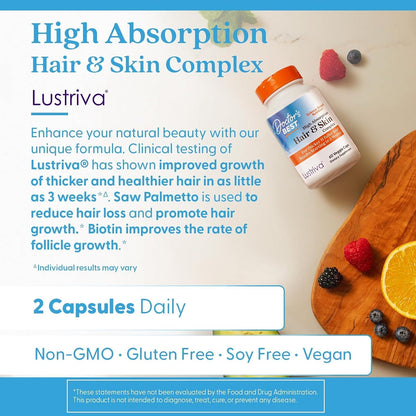 Doctor's Best High Absorption Hair & Skin Complex - 60 Veg Capsules