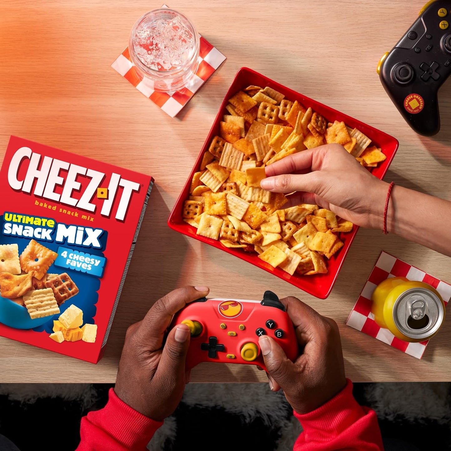 Cheez-It Ultimate Snack Mix, Salty Snacks, Pantry Size, 10.5oz Box (1 Box) (Pack of 2)