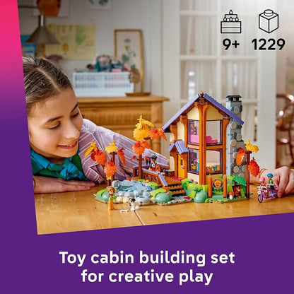 LEGO Friends Cozy Fall Forest Cabin 42705