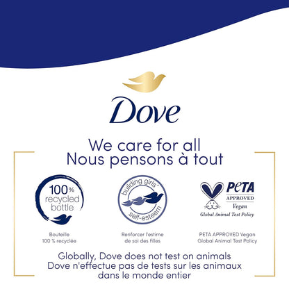 Dove Advanced Care Hand Wash Deep Moisture 4 Count for Soft, Smooth Skin, More Moisturizers Than the Leading Ordinary Hand Soap, 12 oz