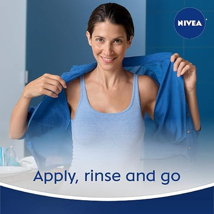 NIVEA Nourishing In Shower Lotion, 24-Hour Body Moisturizer, 13.5 FL OZ