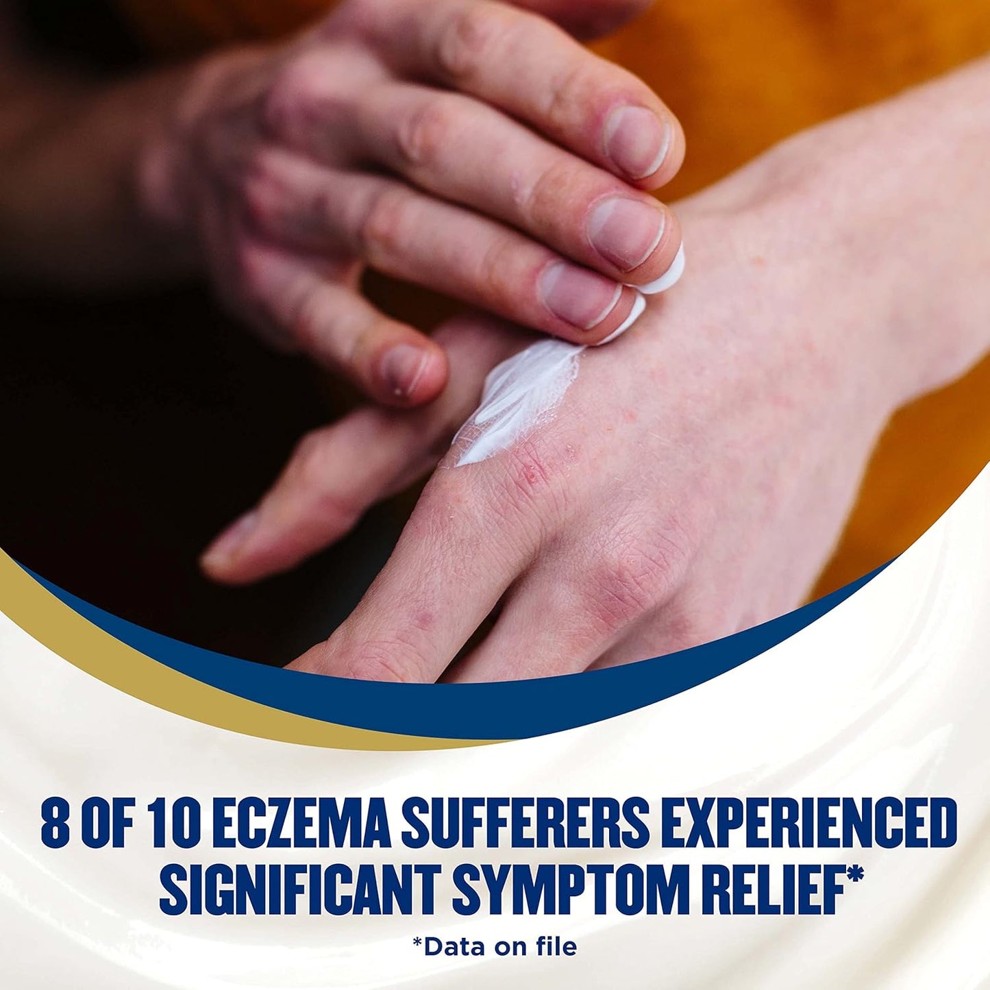 Gold Bond Medicated Eczema Relief Skin Protectant Cream, 5.5 oz., with 2% Colloidal Oatmeal (Pack of 2)