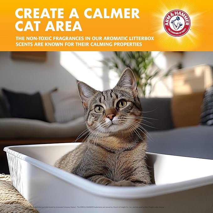 Arm & Hammer Calming Cat Litter Deodorizing Crystals, Chamomile, 15 Oz