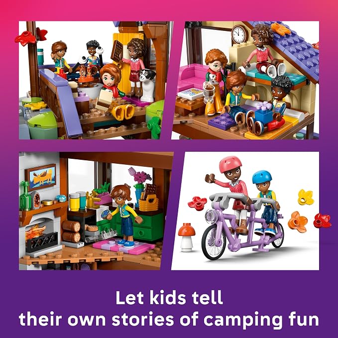 LEGO Friends Cozy Fall Forest Cabin 42705