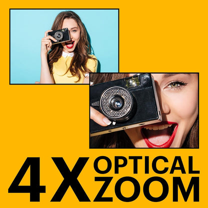 Kodak PIXPRO FZ45 Digital Camera, 16MP Point & Shoot (Black)