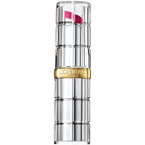 L'Oreal Paris Makeup Colour Riche Shine Lipstick, Glassy Garnet, 0.1 oz.