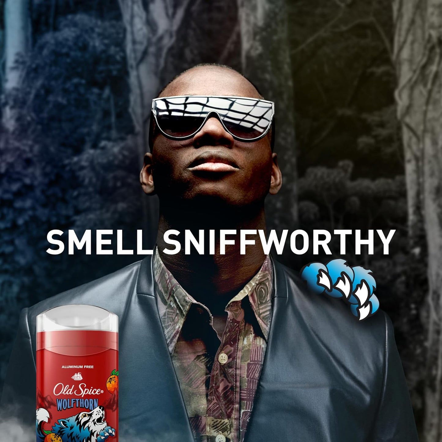 Old Spice Aluminum Free Deodorant for Men, 24/7 Long-Lasting Freshness & Scent, Long Lasting Protection to Help Fight Odors, Legendary Fragrance, Wolfthorn Sweet Citrus Scent, 3 oz (Pack of 2)