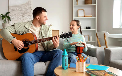 Crayola Kids Crayon Speakers Bluetooth, Portable Bluetooth Speakers | 20W Peak Power HD Sound, Mini Bluetooth Speaker Wireless with TWS Pairing BT 5.3, FM Radio Home/Party/Outdoor/Travel