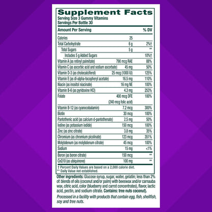 Vitafusion Power Plus Men's Multivitamin Gummies | 90 Gummy Vitamins