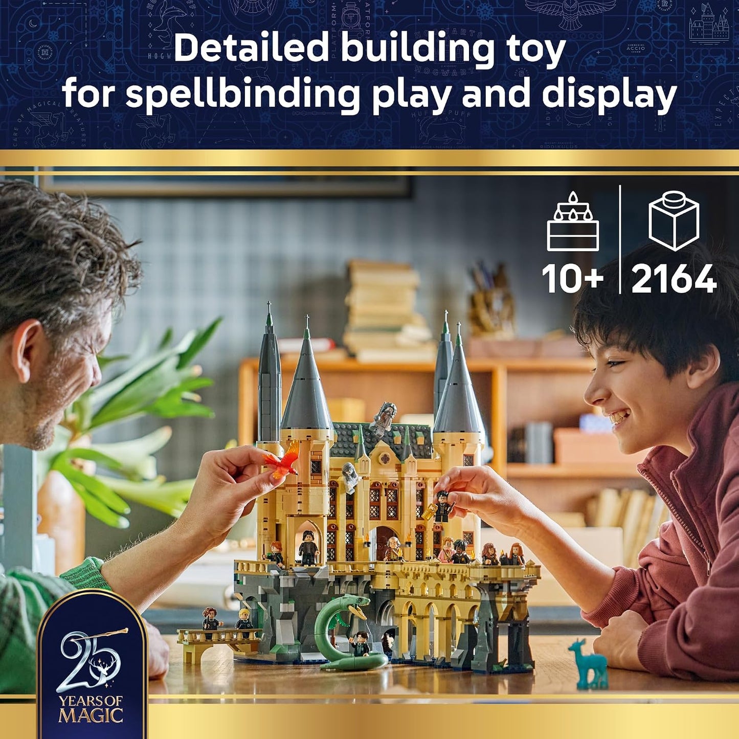 LEGO Harry Potter Hogwarts Castle: East Wing 76473 | Building Toy for Girls & Boys, Ages 10+, Detailed Playset W/ 13 Minifigures, 2164 pieces, Gift for Birthdays