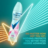 Degree Advanced Long Lasting Women's Antiperspirant Deodorant Dry Spray, Sheer Powder, 3.8 oz