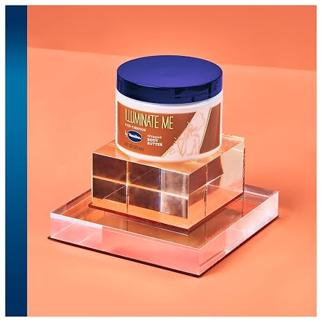 Vaseline Intensive Care Cocoa Radiant Body Lotion and Illuminate Me Shea Butter Whipped Body Butter Bundle, 20.3 oz and 11 oz
