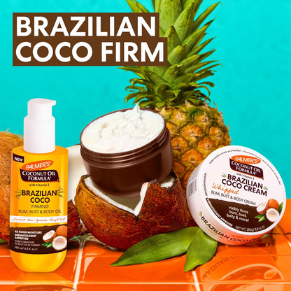 Palmer's Brazilian Cocoa Firming Body Oil, Coconut Oil Formula (6.5 Fl Oz)