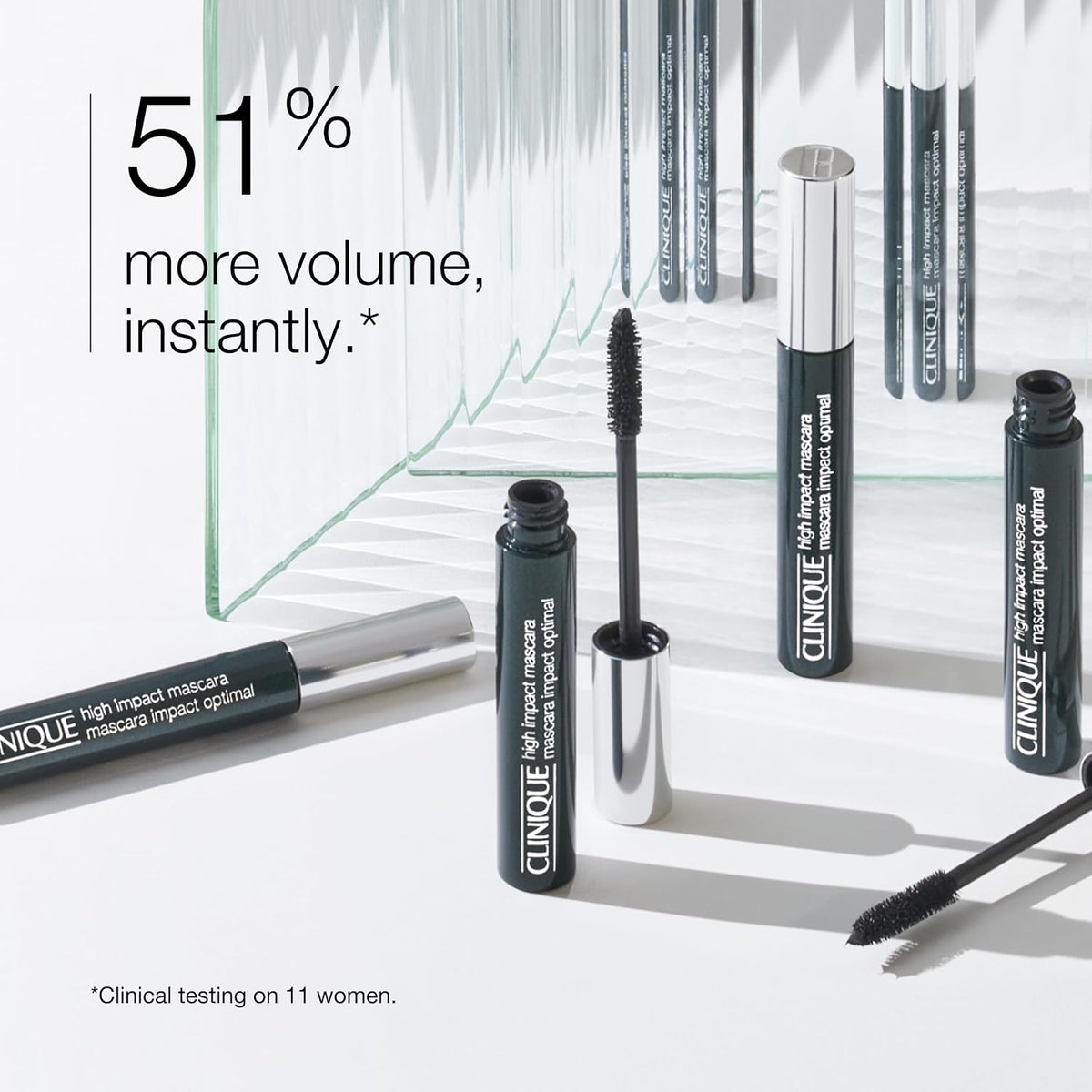 Clinique High Impact Mascara Volume and Length | Safe For Sensitive Eyes | Ophthalmologist Tested
