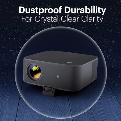 KODAK Flik X20 1080p Portable Mini Projector, Bluetooth Projector, Black