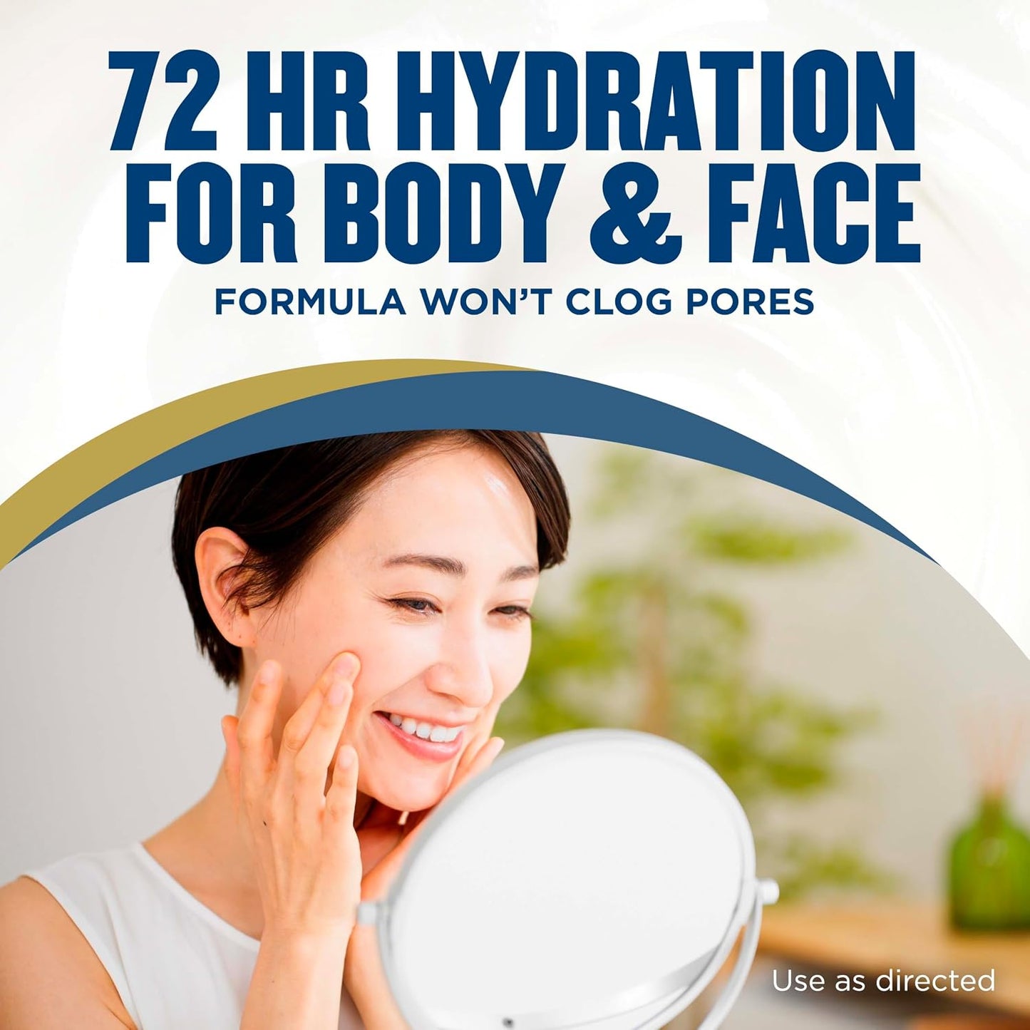 Gold Bond Healing Hydrating Face and Body Cream for Men and Women, Each Jar Delivers 72 Hour Hydration, Formulated with Aloe to Soothe Skin and Niacinamide to Restore Skin's Moisture Barrier, 19 oz.