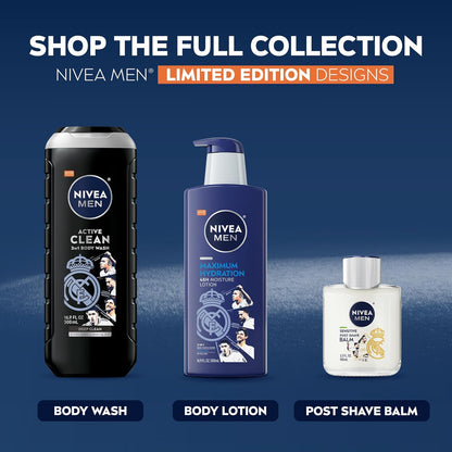 NIVEA MEN Maximum Hydration Body Lotion, Value Pack, 2 x 16.9 FL OZ