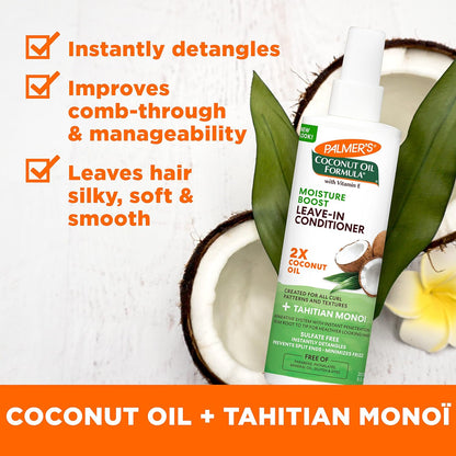 Palmer's Leave-In Conditioner Spray, Coconut Oil Moisture Boost (8.5 Oz)