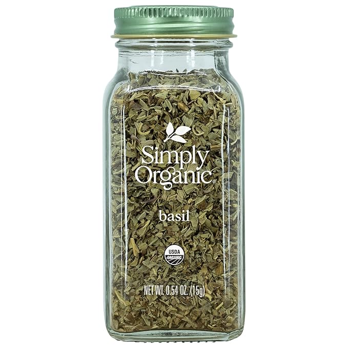 Simply Organic, Basil, .54 oz