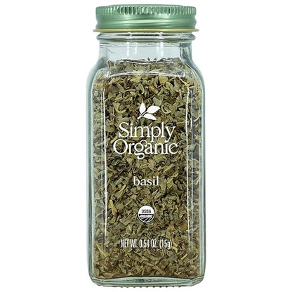 Simply Organic, Basil, .54 oz