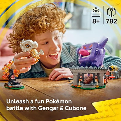 LEGO Pokémon SMART Play: Cubone and Gengar's Spooky Showdown 72166