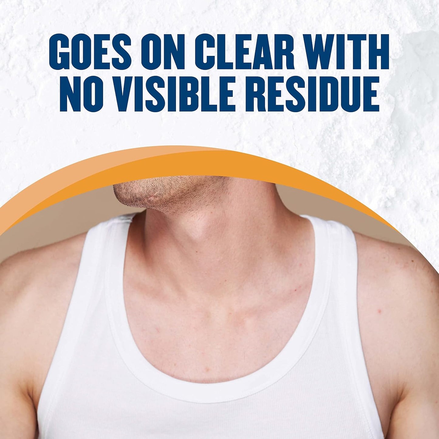 Gold Bond No Mess Clear Invisible Body Powder Spray, 7 oz., Absorbs Odor-Causing Sweat (Pack of 2)