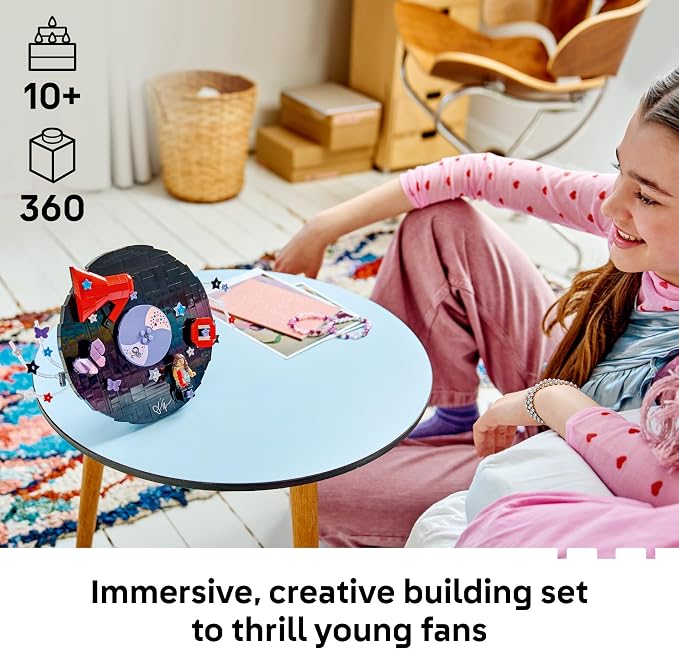 LEGO Editions Olivia Rodrigo's Vinyl 43028 | Collectible Building Toy for Girls & Boys, Ages 10+, Olivia Rodrigo Minifigure, Bedroom Decor, 360 pieces, Gift for Birthdays