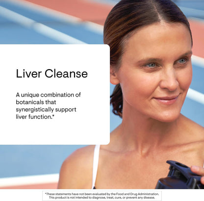 THORNE Liver Cleanse, Berberine HCl & Milk Thistle, 60 Capsules