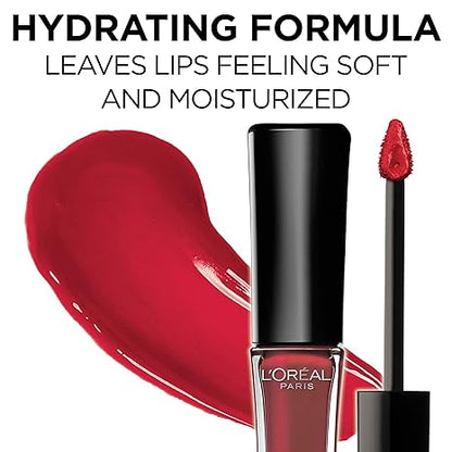 L'Oréal Paris Makeup Infallible 8 Hour Hydrating Lip Gloss, Modern Mauve, 0.21 Fl Oz