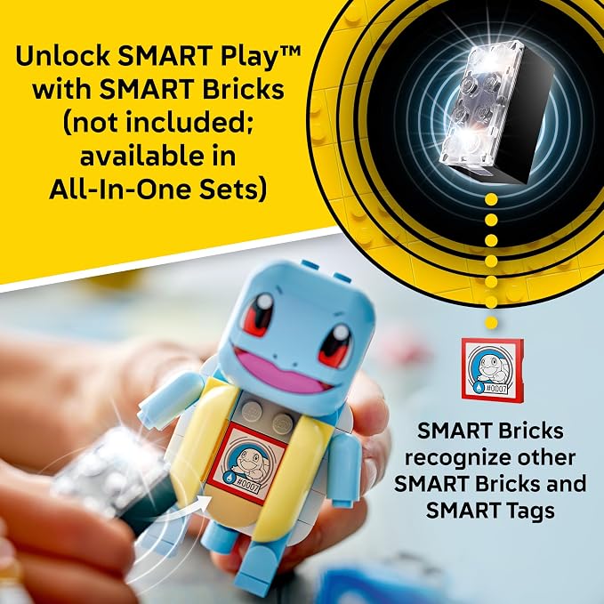 LEGO Pokémon SMART Play: Trainer's Buggy Adventure with Squirtle 72156