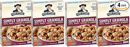 Quaker Simply Granola Honey & Raisin,24.1 Oz,(Pack of 4)