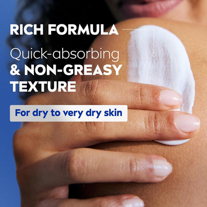NIVEA Essentially Enriched Body Lotion Very Dry Skin, Value Size 33.8 Fl Oz (Pack of 9)