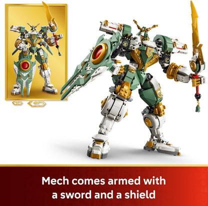 LEGO NINJAGO Lloyd's Titan Mech 15th Anniversary Building Toy - Collectible Mech Set for Boys & Girls, Ages 14+ - Display as Bedroom Decor - Gift for Birthdays - 71860