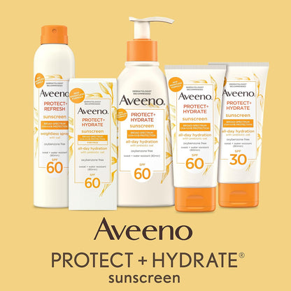 Aveeno Protect + Hydrate SPF 30 Sunscreen Lotion, 3.0 fl. oz