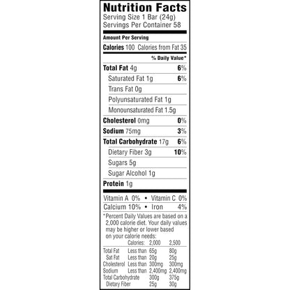 Quaker Chewy Lower Sugar Granola Bars, Chocolate Chip, 58 Count
