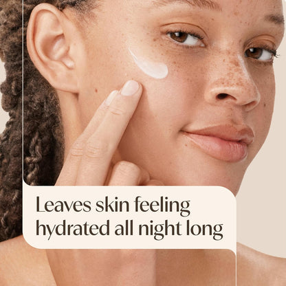 Aveeno Positively Radiant Night Cream Moisturizer, 1.7 oz