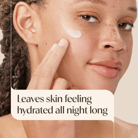 Aveeno Positively Radiant Night Cream Moisturizer, 1.7 oz