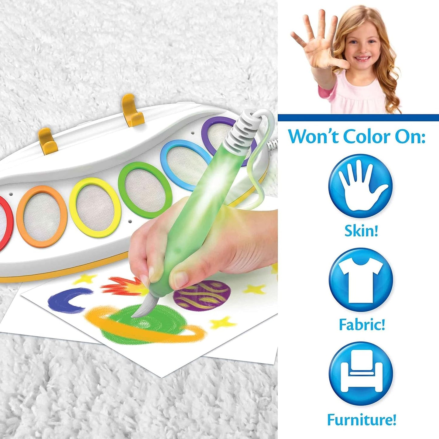 Crayola Color Wonder Magic Light Brush, Mess Free Painting for Kids, Age 3+ | Toddler Paint Set, Learning Art Toys, Birthday, Holiday Gifts for Girls & Boys, Arts & Crafts, Kids
