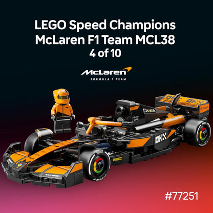 LEGO Speed Champions Ultimate Formula 1 Collector's Pack - Contains 10 Sets in 1 - Includes Exclusive Poster - Collectible F1 Model Car Kit - Gift for Race Car Fans - 66802