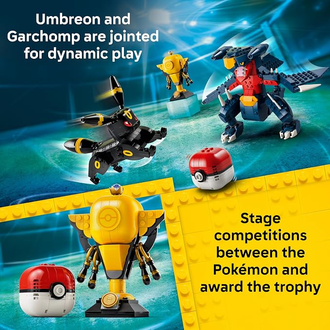 LEGO Pokémon SMART Play: Umbreon vs. Garchomp Championship Battle 72165