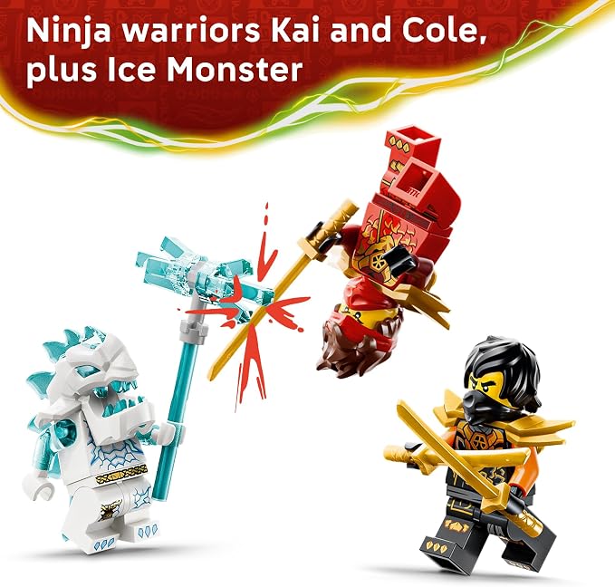 LEGO NINJAGO Kai and Cole's Combiner Vehicles 71864