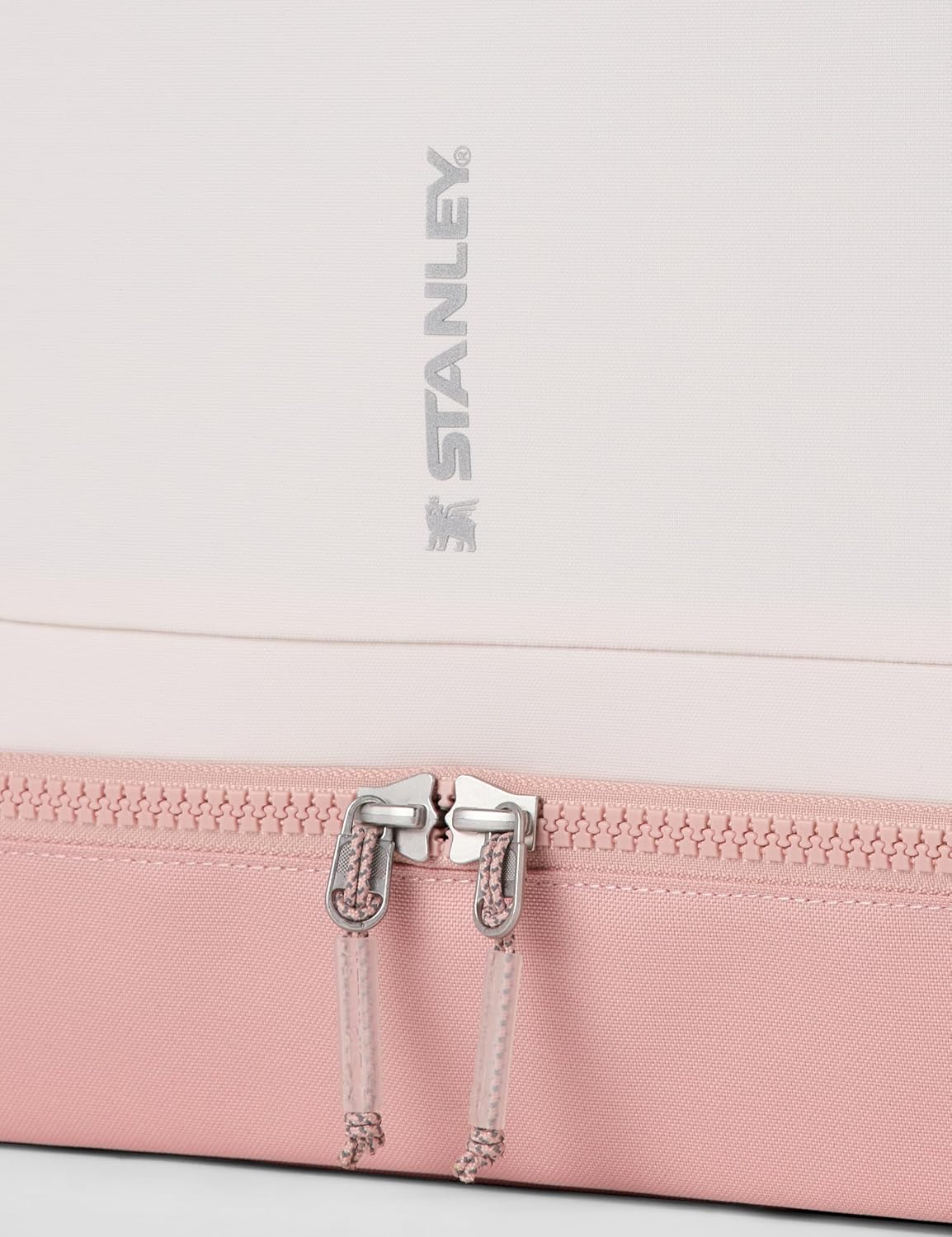 STANLEY Vitalize Tote| Gym, Work & Travel Bag with Laptop Sleeve | Expandable Bottom Compartment | Tumbler & Water Bottle Pockets | Durable Recycled Fabric | Rose Quartz