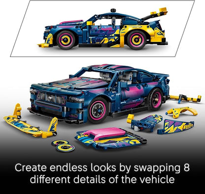 LEGO Technic Custom Garage Ford Mustang GT Car 42236