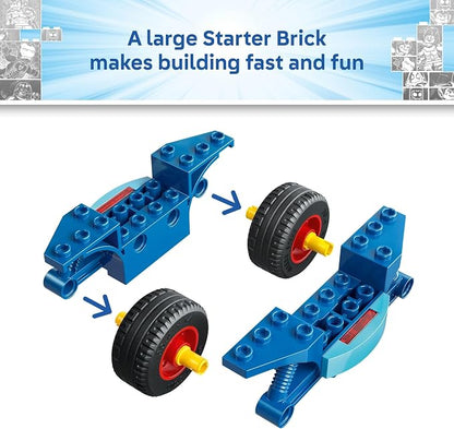LEGO Marvel Spidey and His Amazing Friends Spidey on his Motorcycle vs. Rhino Building Toy for Kids - Super Hero Pretend Playset for Preschool Boys & Girls, Ages 4+ - Gift Idea for Birthdays - 11206