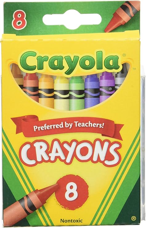 Crayola Crayons, 8 Count (Pack of 6)
